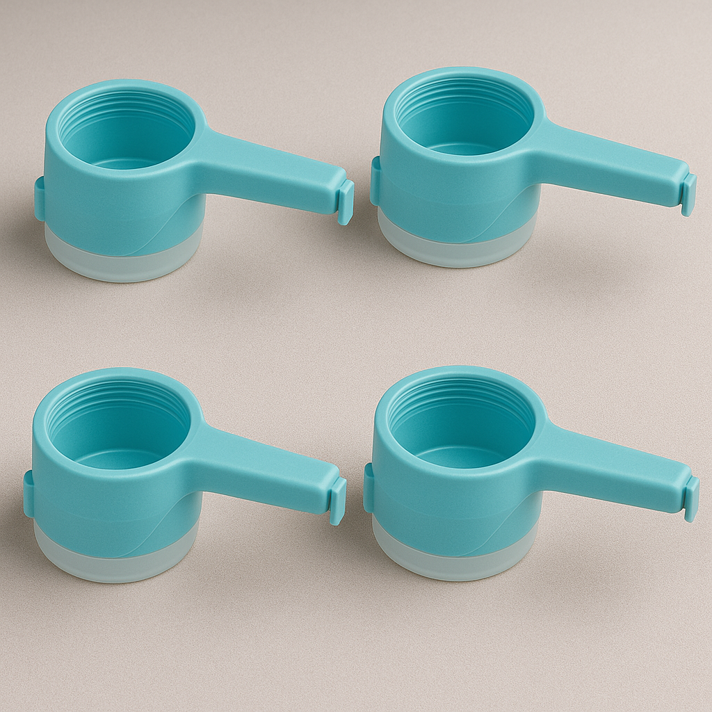 SnapSeal™ Spout Bag Clips (4-Pack)