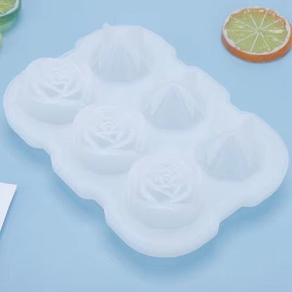 Diamond & Rose Ice Tray