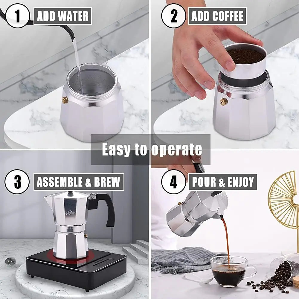 Italian Stovetop Espresso Maker