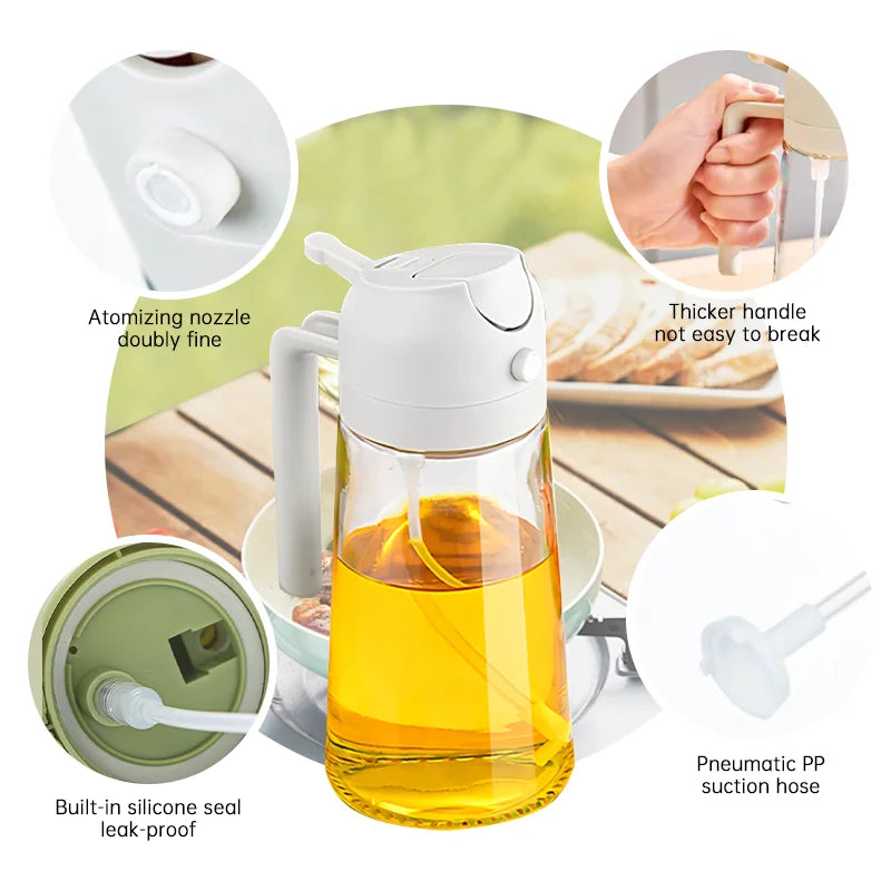 2-in-1 Oil Spray & Dispenser